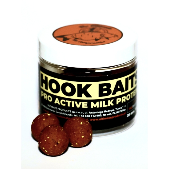 Ultimate Products Hook Baits Pro Actve Milk Protein 20mm